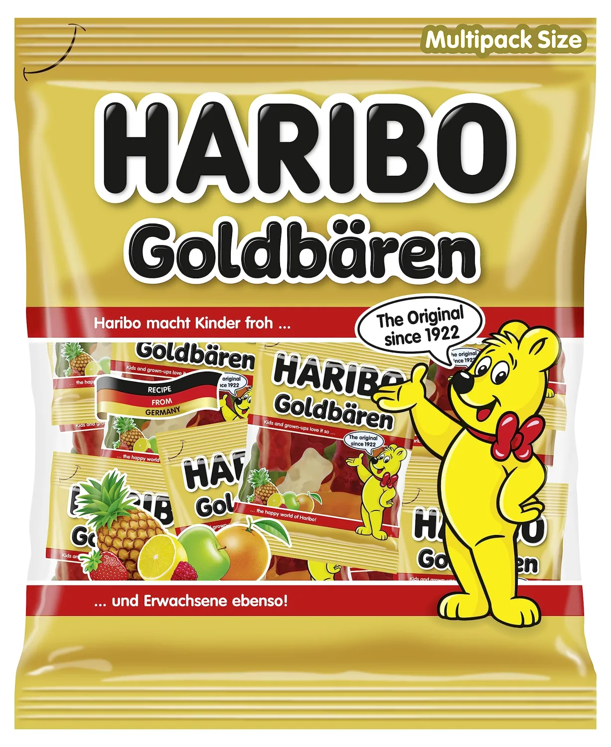 Haribo Mini Gold Bears 250grams, 18 Pc