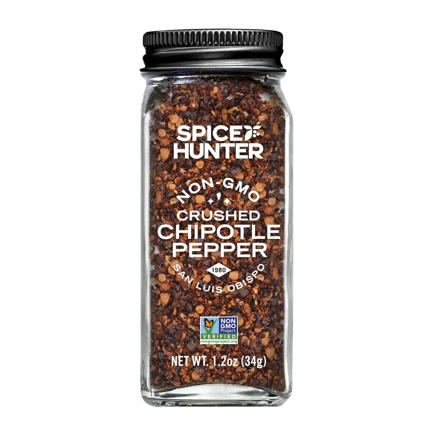 Spice Hunter Crushed Chile Pepper Chipotle, 1.2 Ounce (Pack of 6)