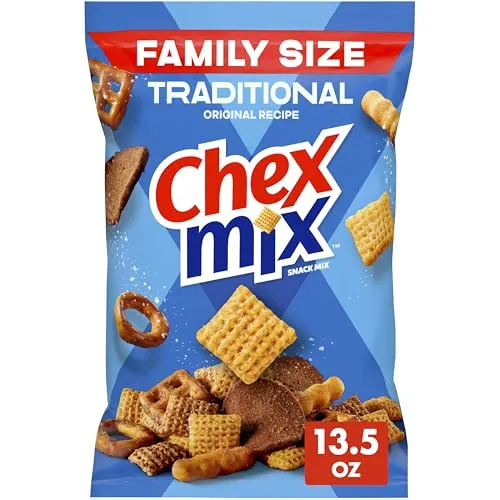 Traditional Chex Mix, Original Recipe, Family Size, 12.5 oz