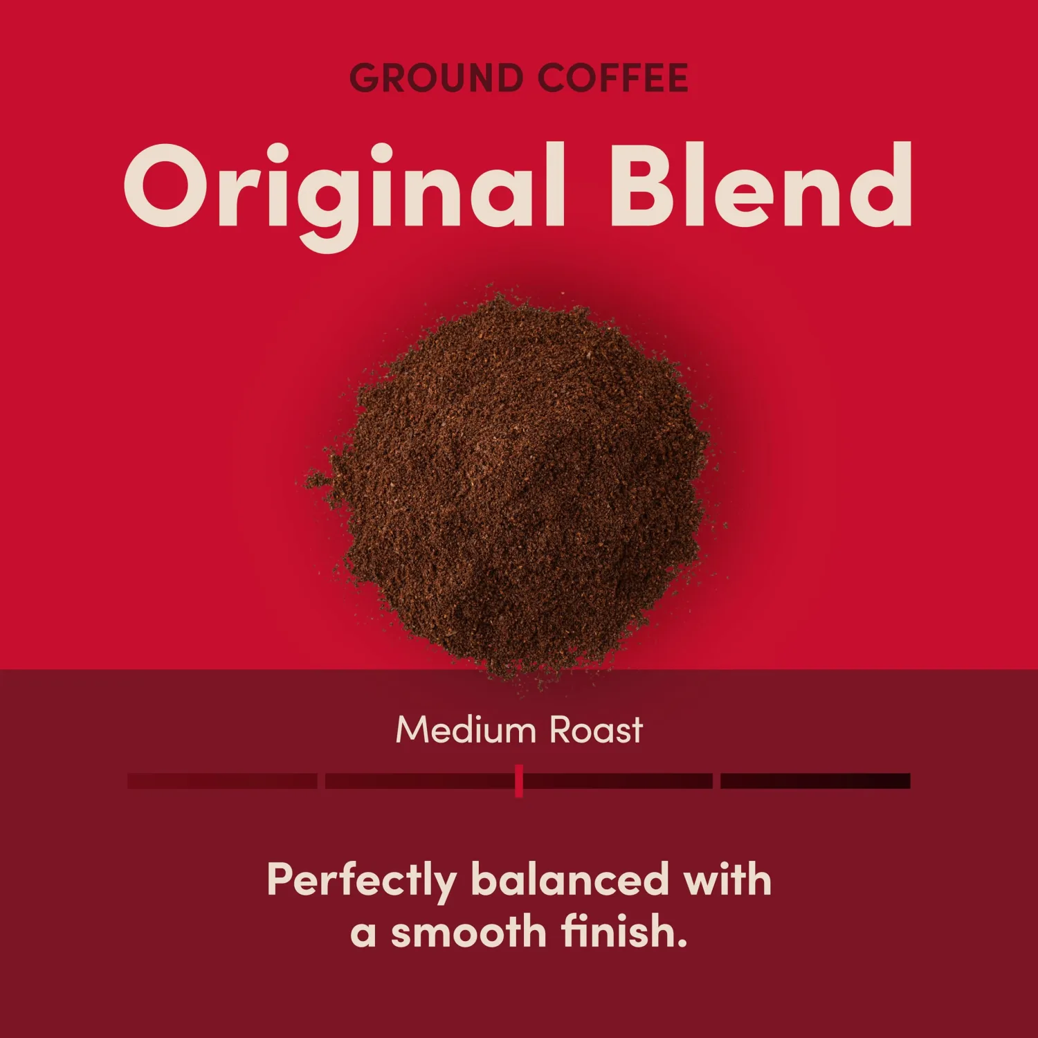 Tim Hortons Original Blend 100% Arabica Ground Coffee Can, 30 Ounces