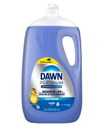 Dawn Platinum Advanced Power Liquid Dish Soap, 90 fl oz