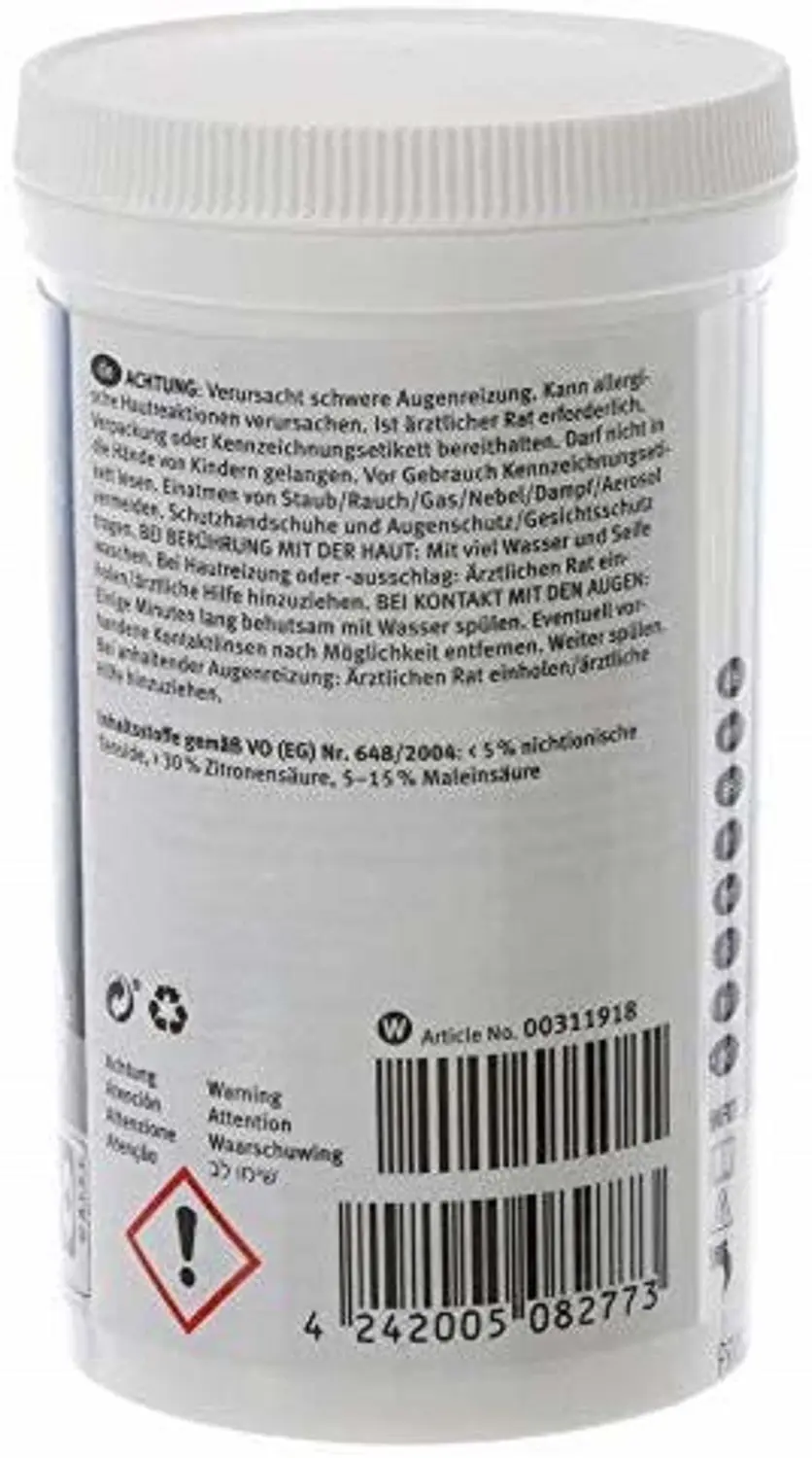 Bosch Neff & Siemens Washing Machine & Dishwasher Anti Limescale Descaler