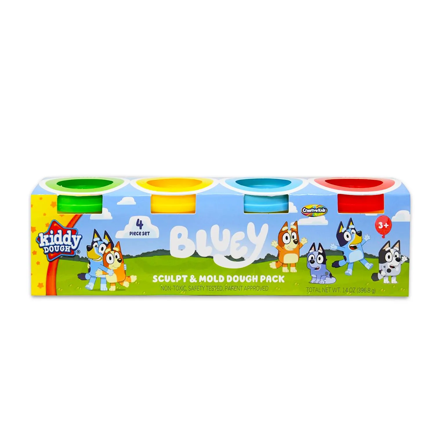 Bluey Activity Set for Kids - Bundle with Bluey Dough Tubs and Bluey Imagine Ink Coloring Book for Boys, Girls Plus Stickers | Bluey Activities for Kids