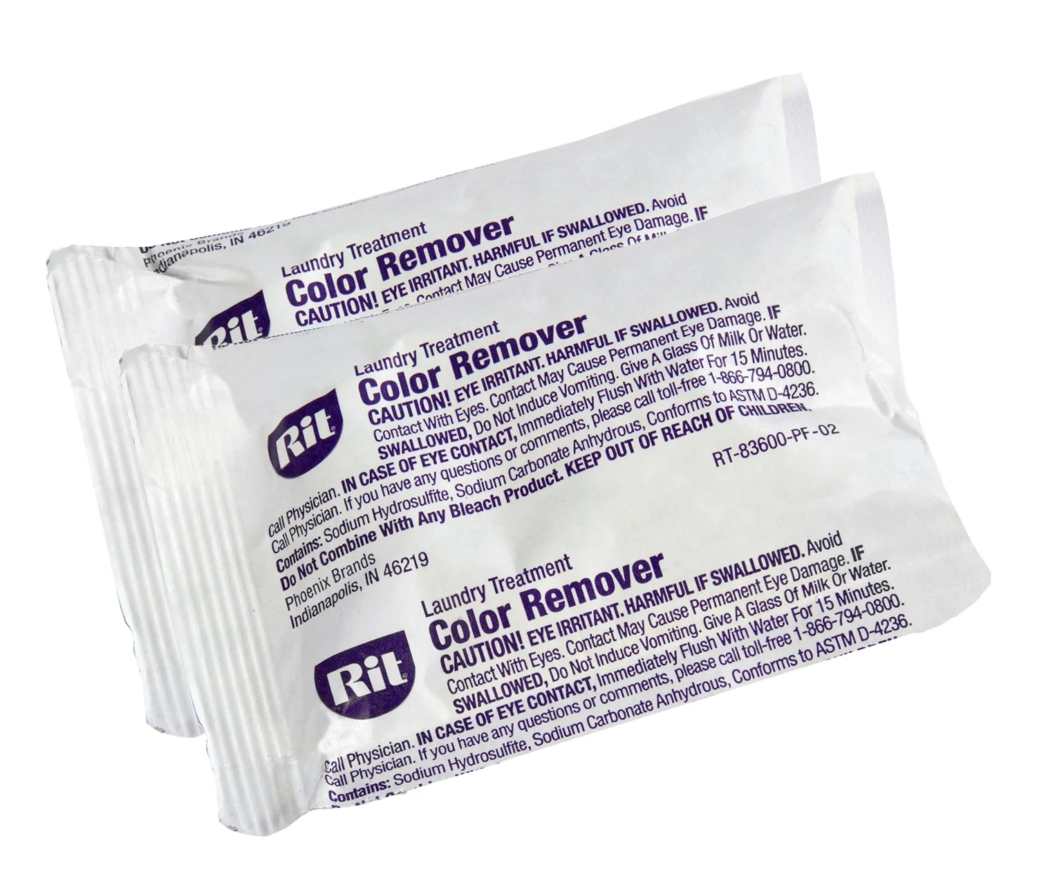 Pack of 2 Rit Dye Laundry Treatment Color Remover