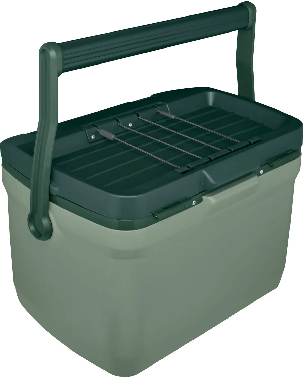 Stanley Adventure Outdoor Cooler 16 qt | Heavy Duty Outdoor Camping Cooler with Easy Carry Top Handle | 36 Hour Cooling Ice Chest for 21 Cans| BPA-Free | Stanley Green