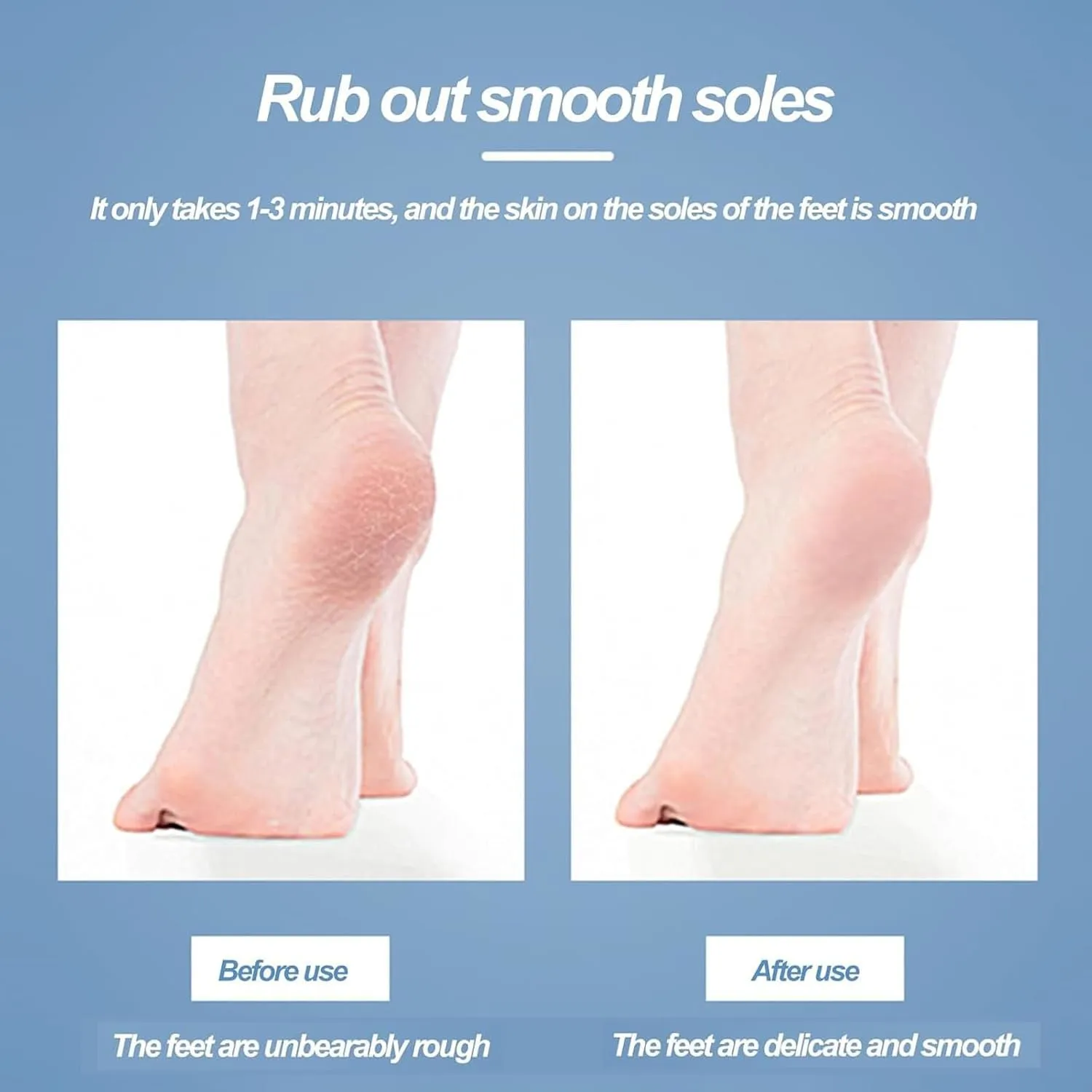 Glass Callus Remover for Feet, Veins Grain Foot File, Nano Glass Foot File Callus Remover, for Dead Skin, for Rough Dead Skin Removal Callus (Blue)