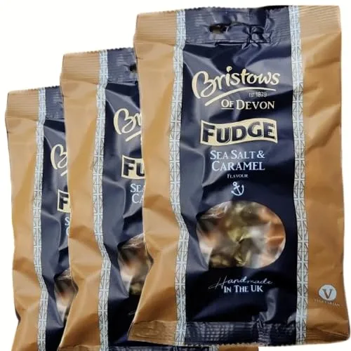 Generic Bristow's Seasalt and Caramel Fudge 150g (Pack of 3)