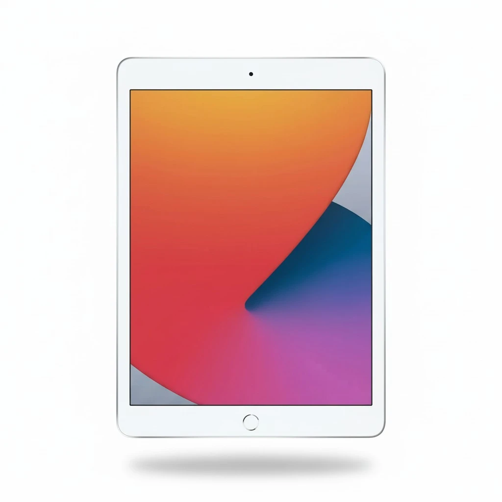2020 Apple iPad (10.2-inch, WiFi, 32GB) - Silver (Renewed Premium)