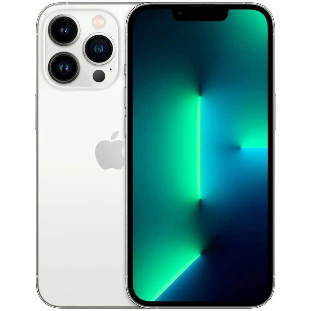 Apple iPhone 13 Pro Max, 128GB, Silver - Verizon (Renewed)