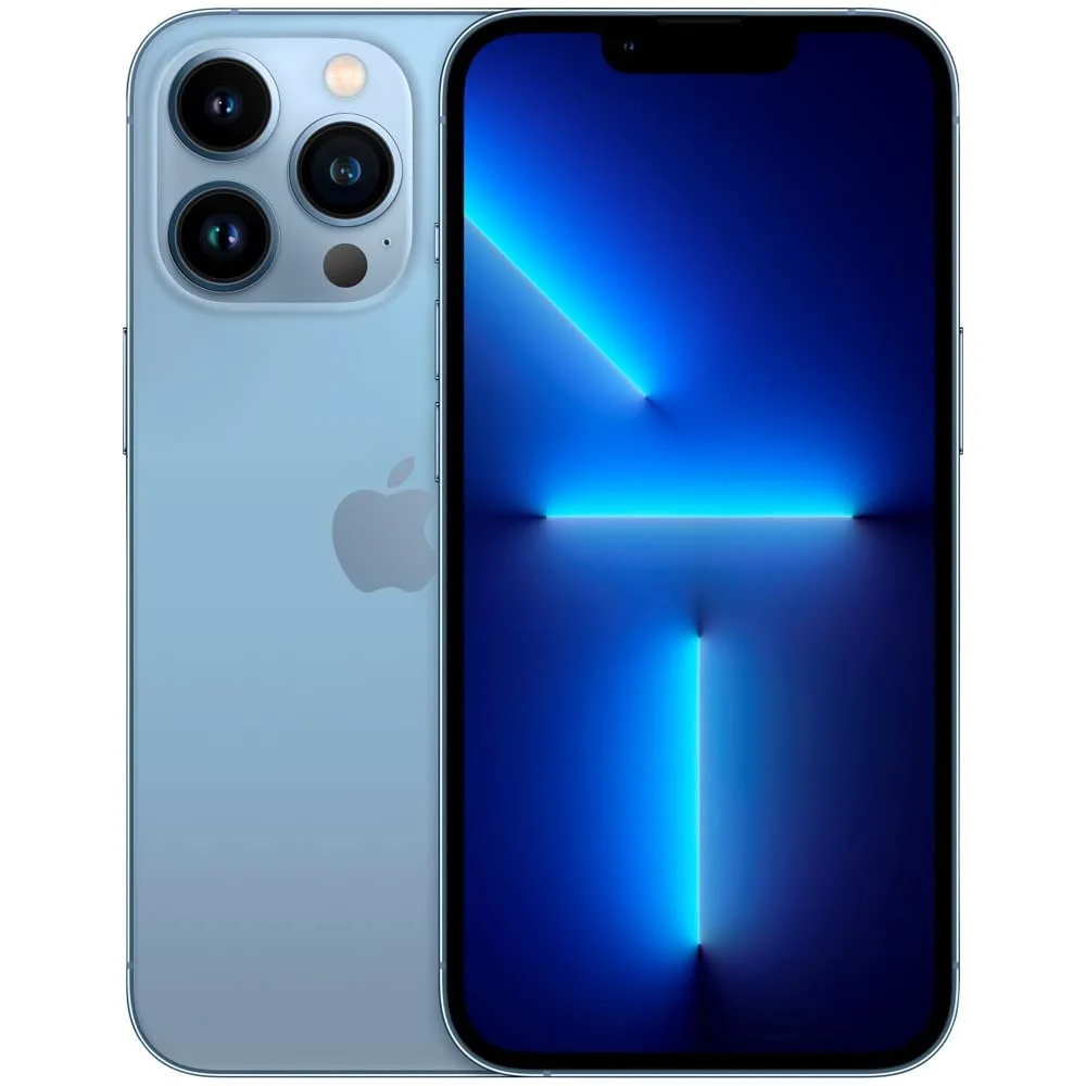 Apple iPhone 13 Pro Max, 256GB, Sierra Blue - AT&T (Renewed)