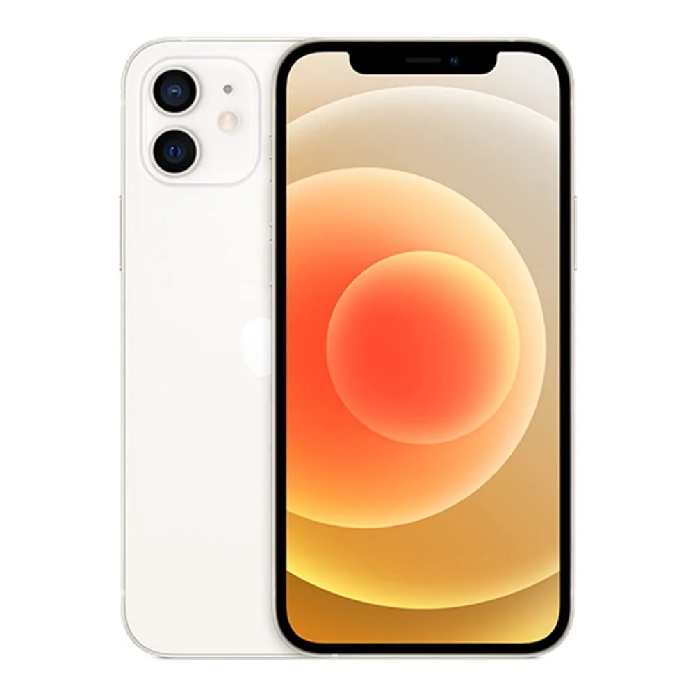 Apple iPhone 12 Mini, US Version, 128GB, White - Unlocked (Renewed)