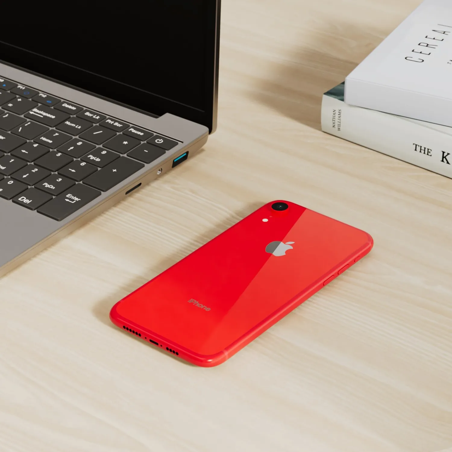 Apple iPhone XR, US Version, 128GB, Red - Unlocked (Renewed)