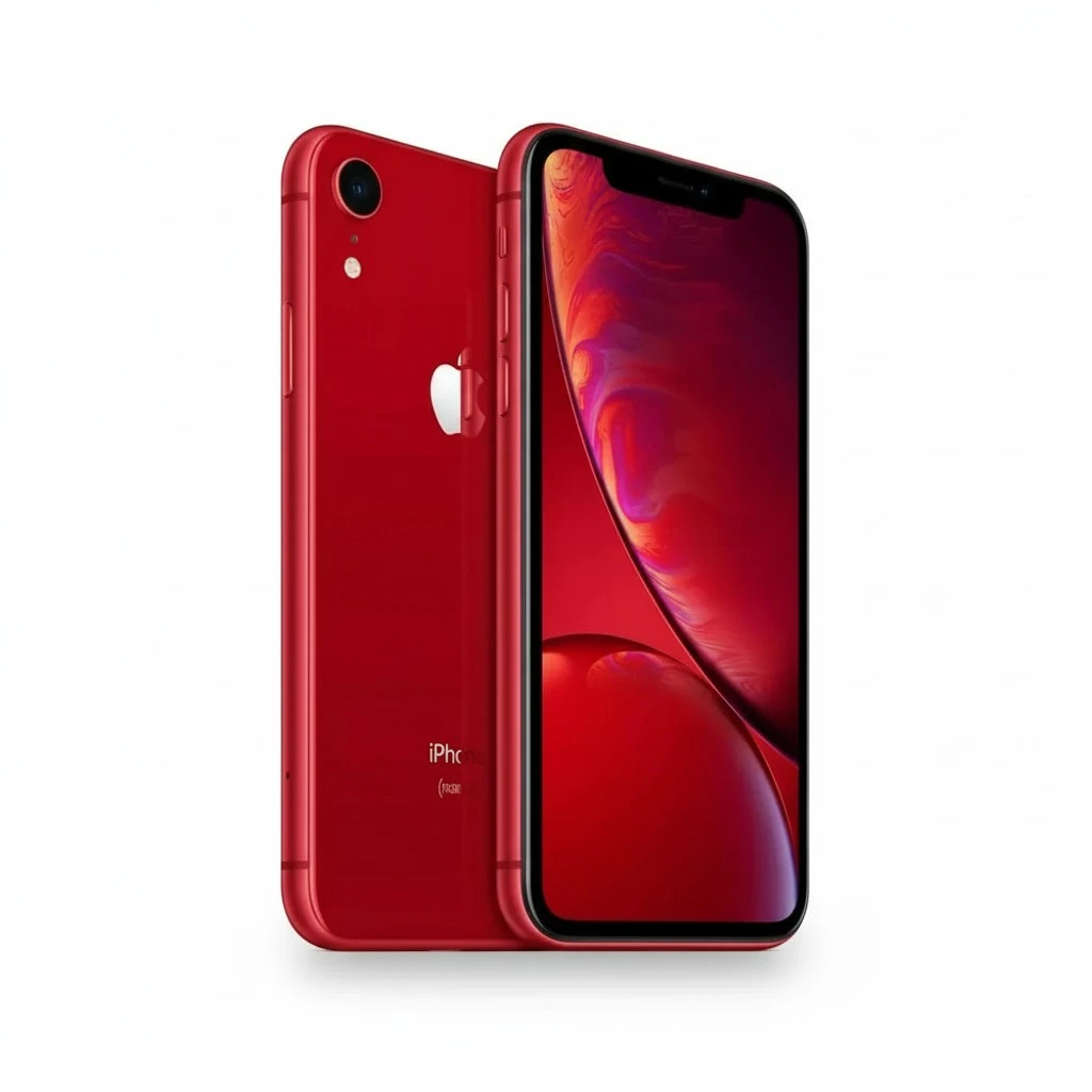 Apple iPhone XR, US Version, 128GB, Red - Unlocked (Renewed)