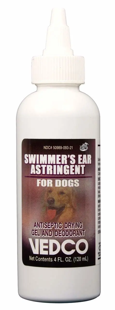 Vedco Swimmer's Ear Astringent for Dogs 4oz.
