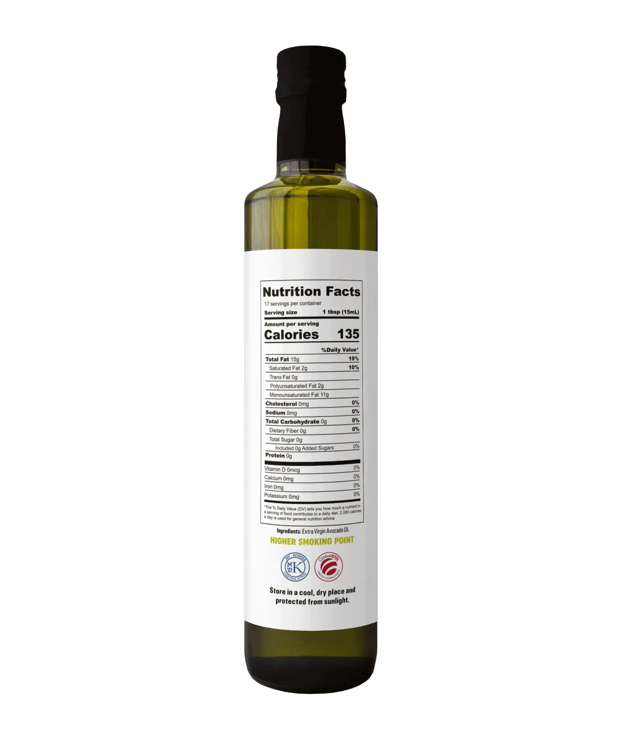 NBF, Avocado Oil, Extra Virgin, Avocado Oil for Cooking, Cold Pressed for Keto diet, Ideal for sautéing, baking, Made with good fats from avocados, For dressings and more, 8.8 floz