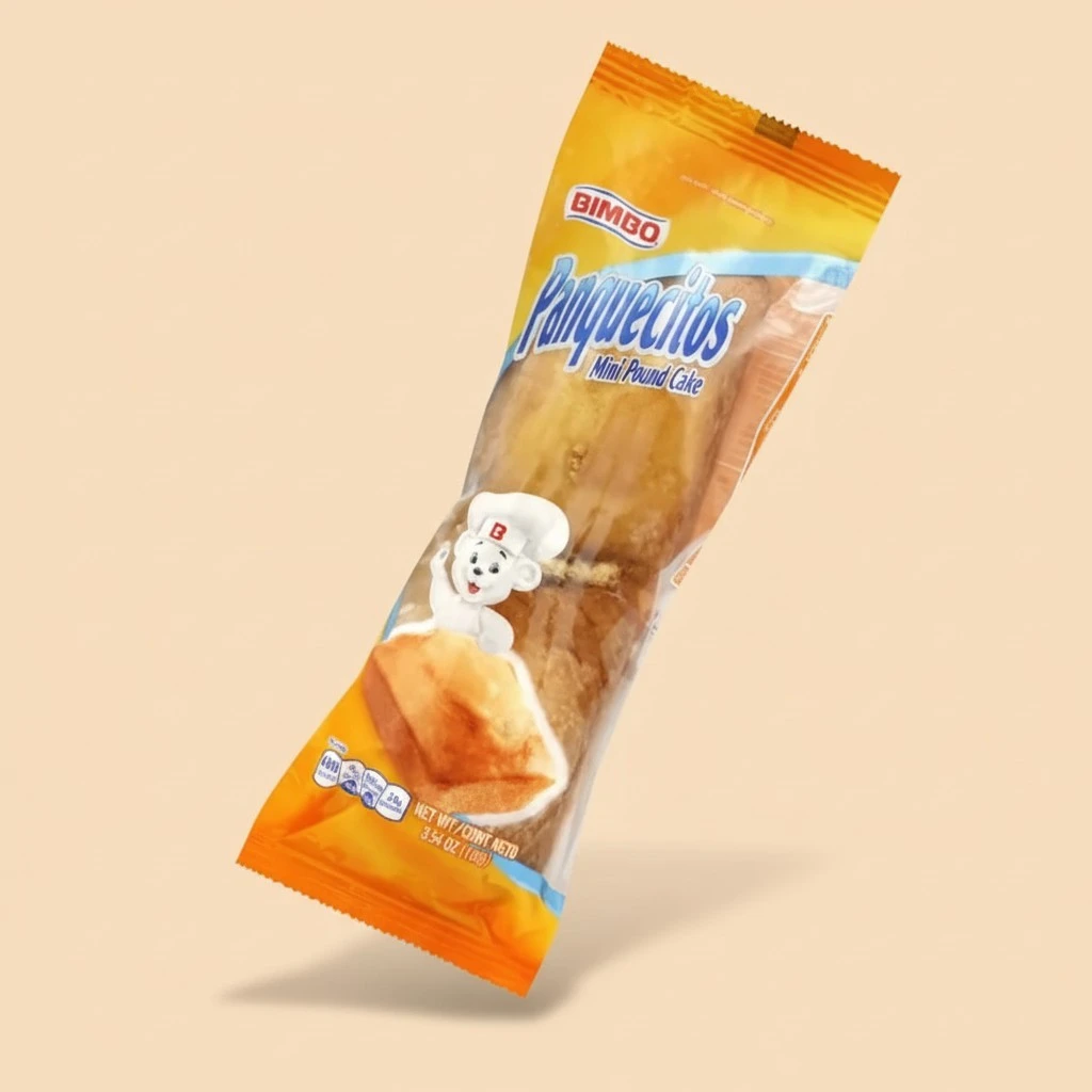 Bimbo, Pound Cake, Mini, Panquecitos, 3.54 Ounce