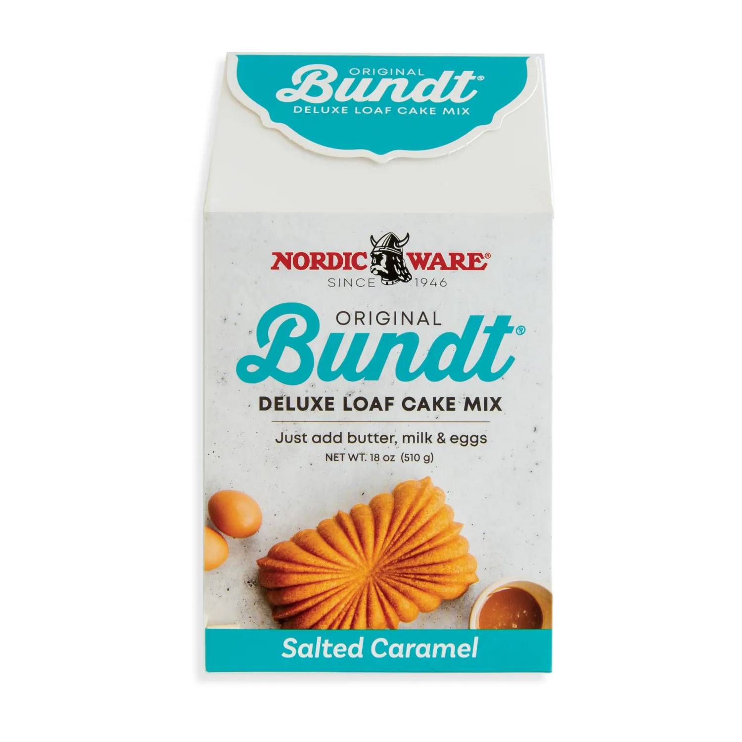 Nordic Ware Salted Caramel Loaf Cake Mix