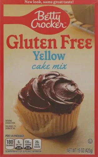 Betty Crocker Gluten Free Yellow Cake Mix, 15 oz.