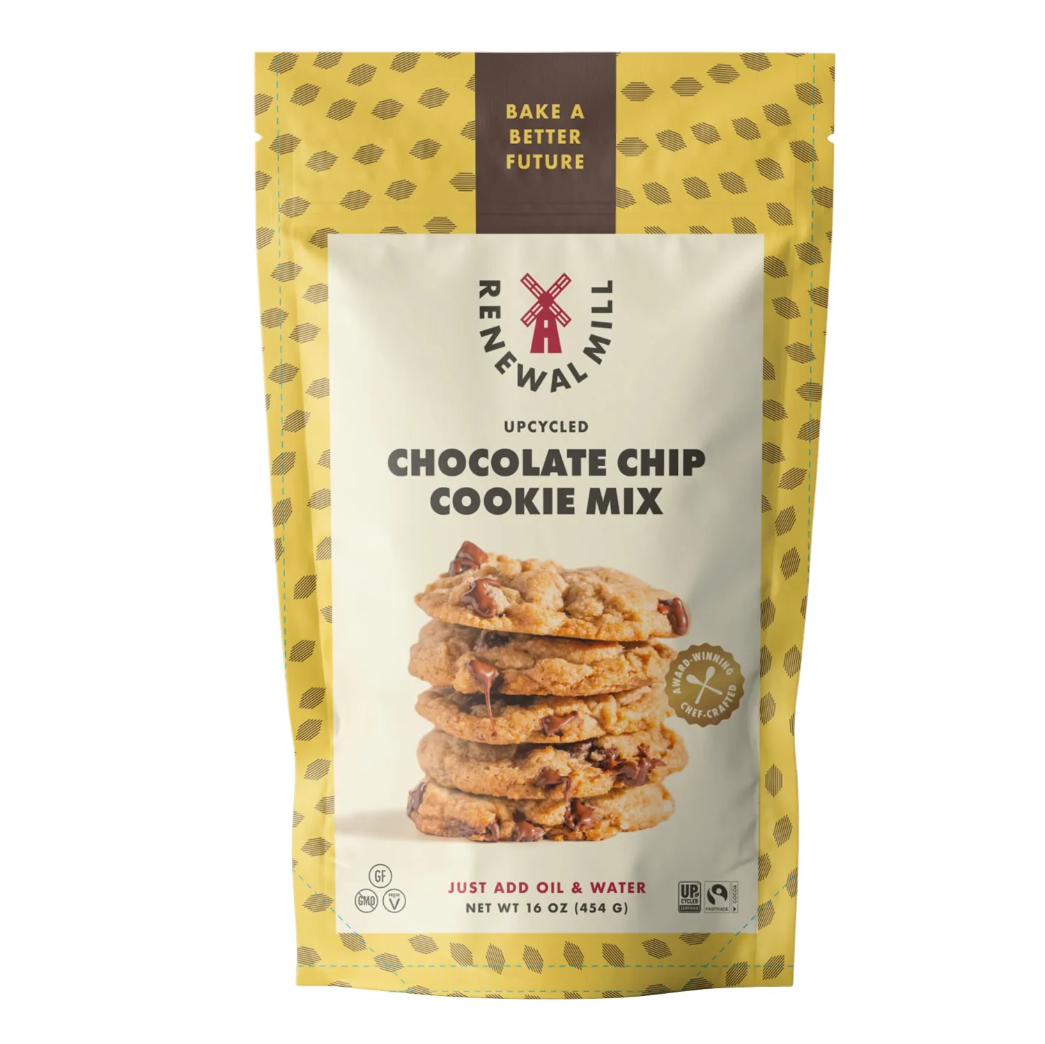 Renewal Mill Upcycled Oat Chocolate Chip Cookie Mix, 16 OZ