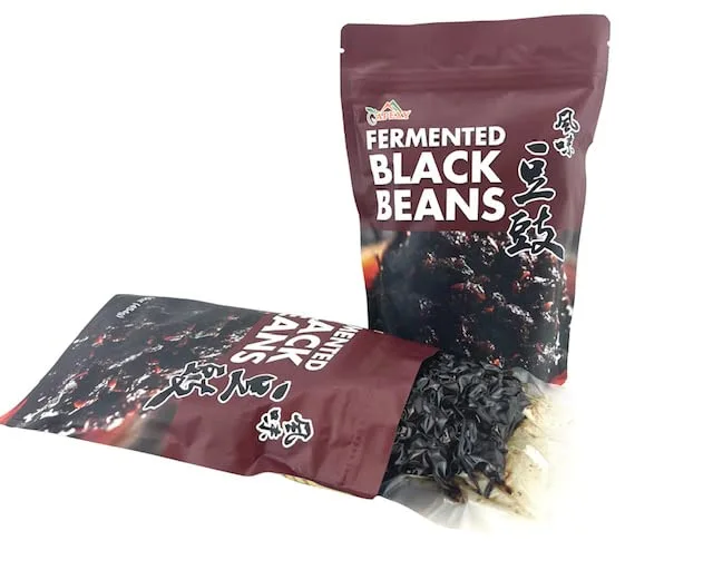 Apexy Premium Fermented Black Beans, Douchi, Authentic Asian Recipes Natural and Flavorful, Traditional Asian Seasoning & Ingredient, Gourmet Quality-Perfect for Asian Cuisine & Flavorful Dishes 16oz