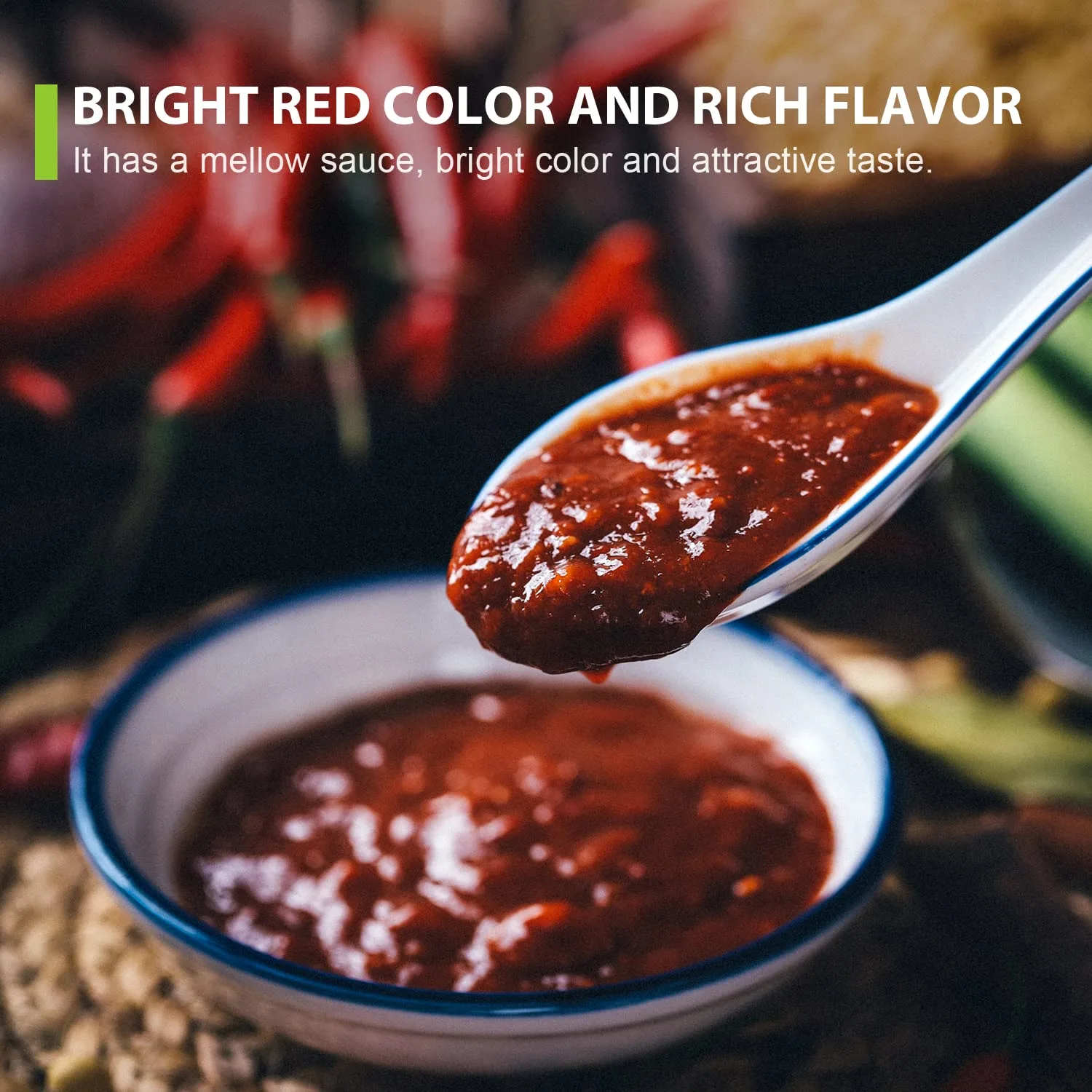 Soeos Sichuan Broad Bean Paste with Chili Oil 28.22oz (800g), Hongyou Doubanjiang, Pixian Doubanjiang Chili Paste, Ingredient for Sichuan Cuisine, Fermented Bean Paste, Red Bean Paste, Chili Paste.