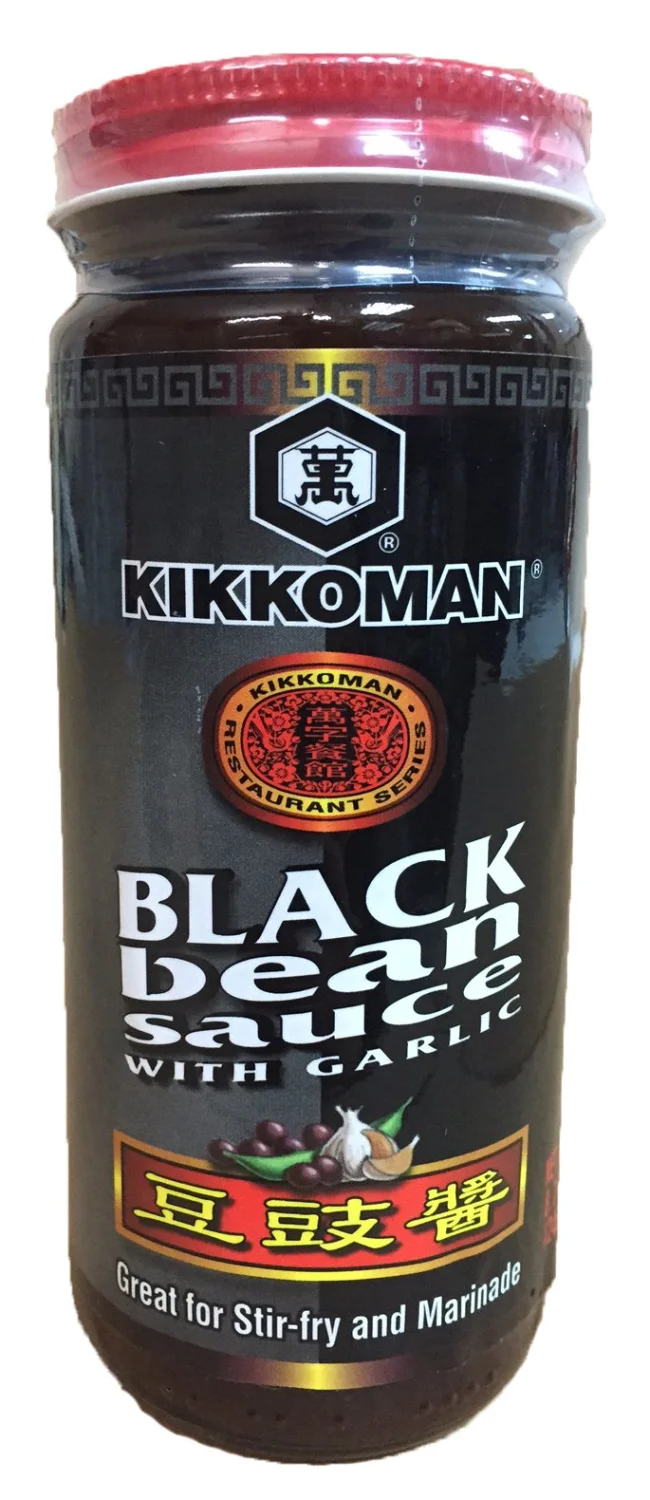 Kikkoman Black Bean Sauce with Garlic 8.7 oz