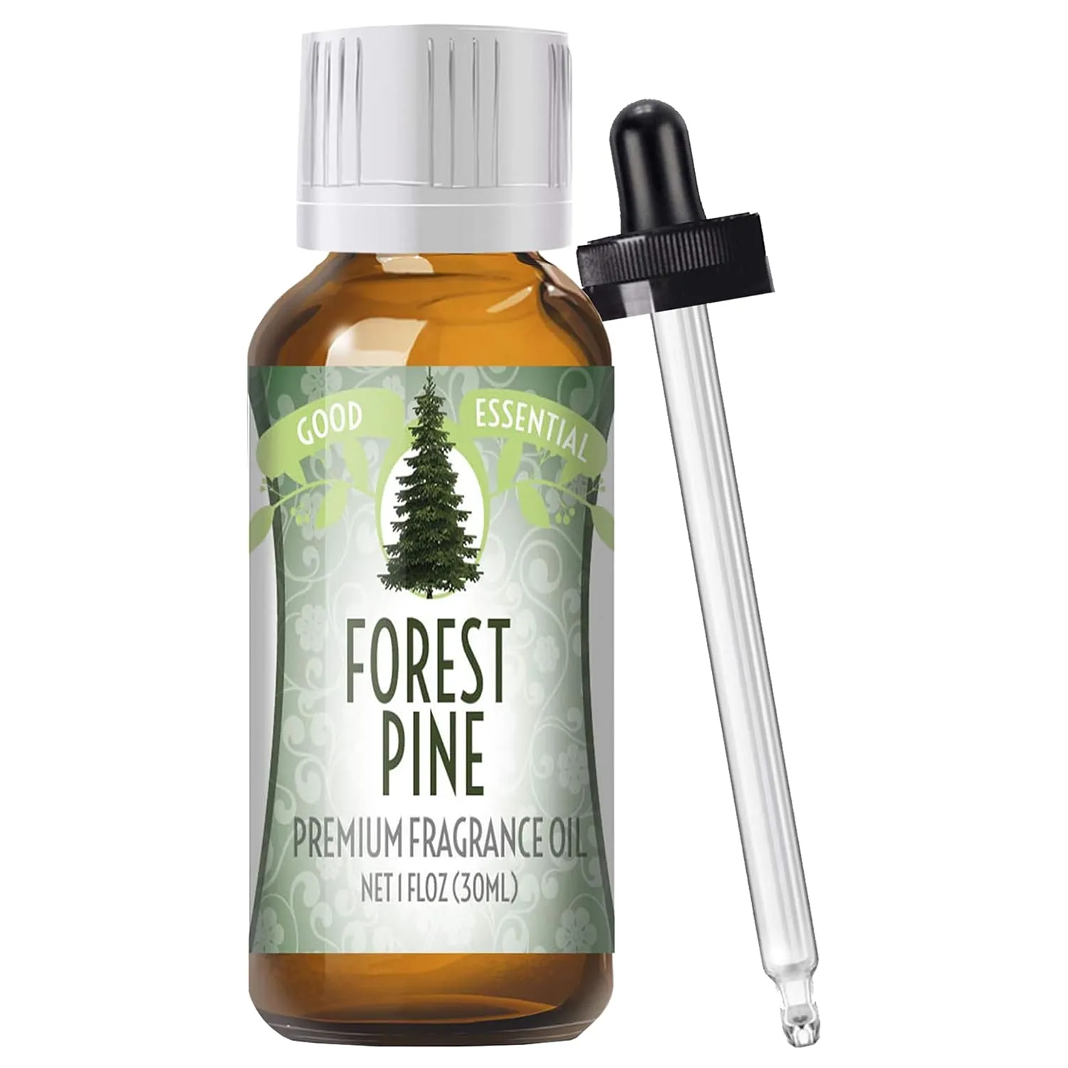 Good Essential Professional Pine Forest Fragrance Oil 1 fl oz (30 ml) - Aromatherapy Scent for Diffuser, Candles, Soaps, Perfume, Candle Making