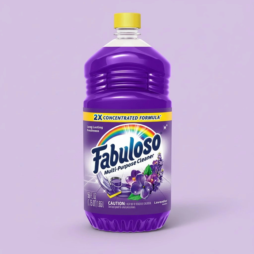 Fabuloso Multi-Purpose Cleaner & Floor Cleaner, 2X Concentrated, Lavender Scent, 56 fluid ounces