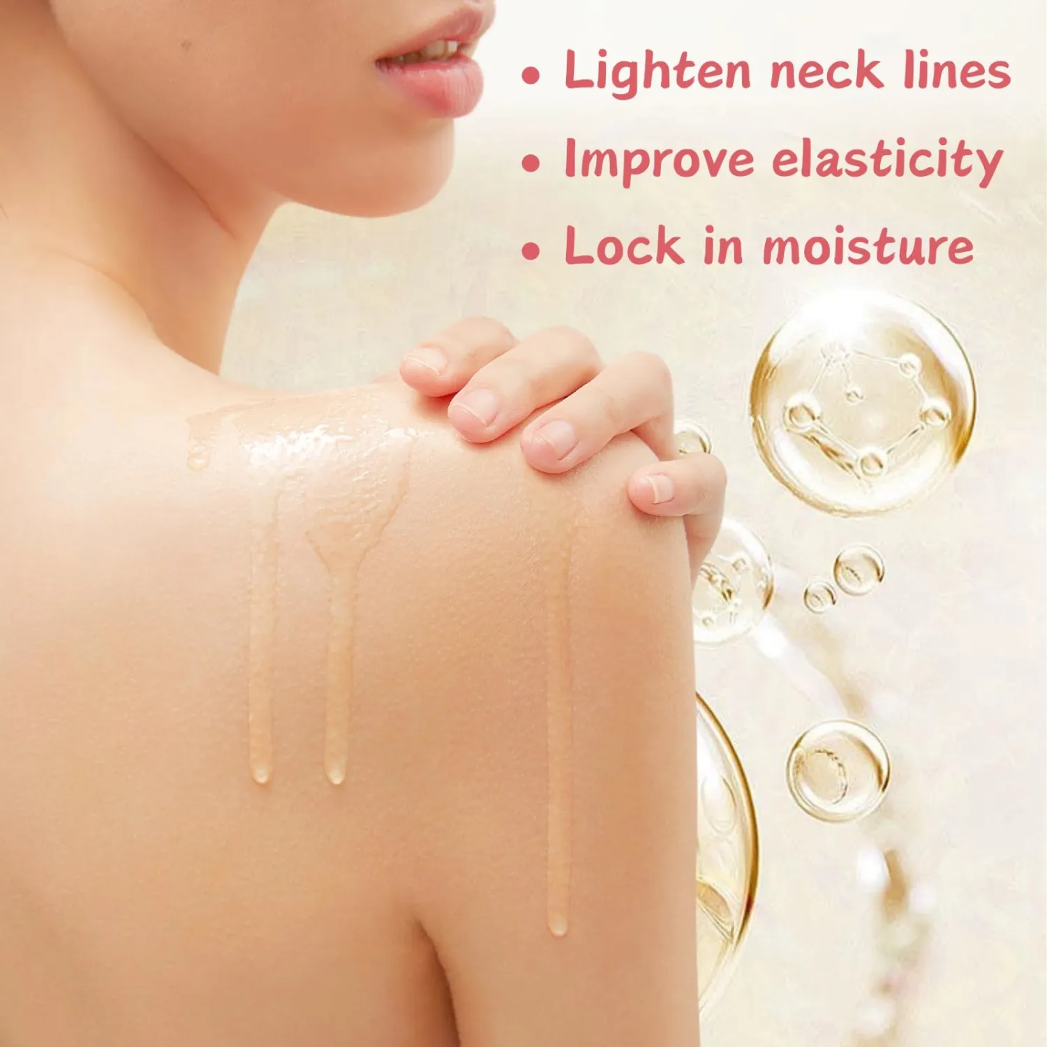 Body Oils for Women - Body Oil After Shower - Essential Oils for Skin - Jojoba Oil Organic Almond Oil for Skin - Body Skin Care Products for Dry Skin with Peach Fruit Extract,Moisturizing,Nourish,Firm