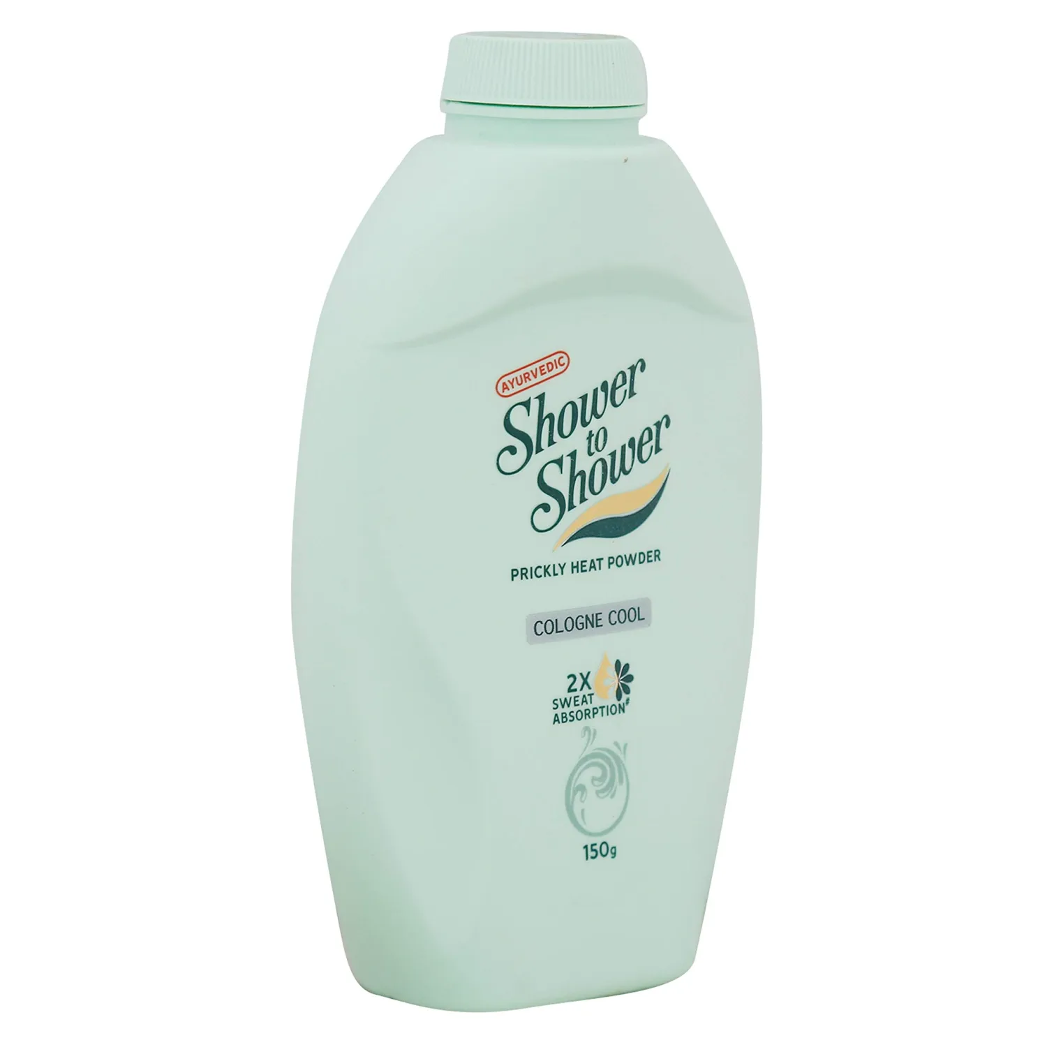 Shower To Shower Prickly Heat Powder, Cologne Cool, 150g