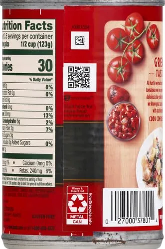 Hunt's Fire Roasted Diced Tomatoes with Garlic, 14.5 Oz