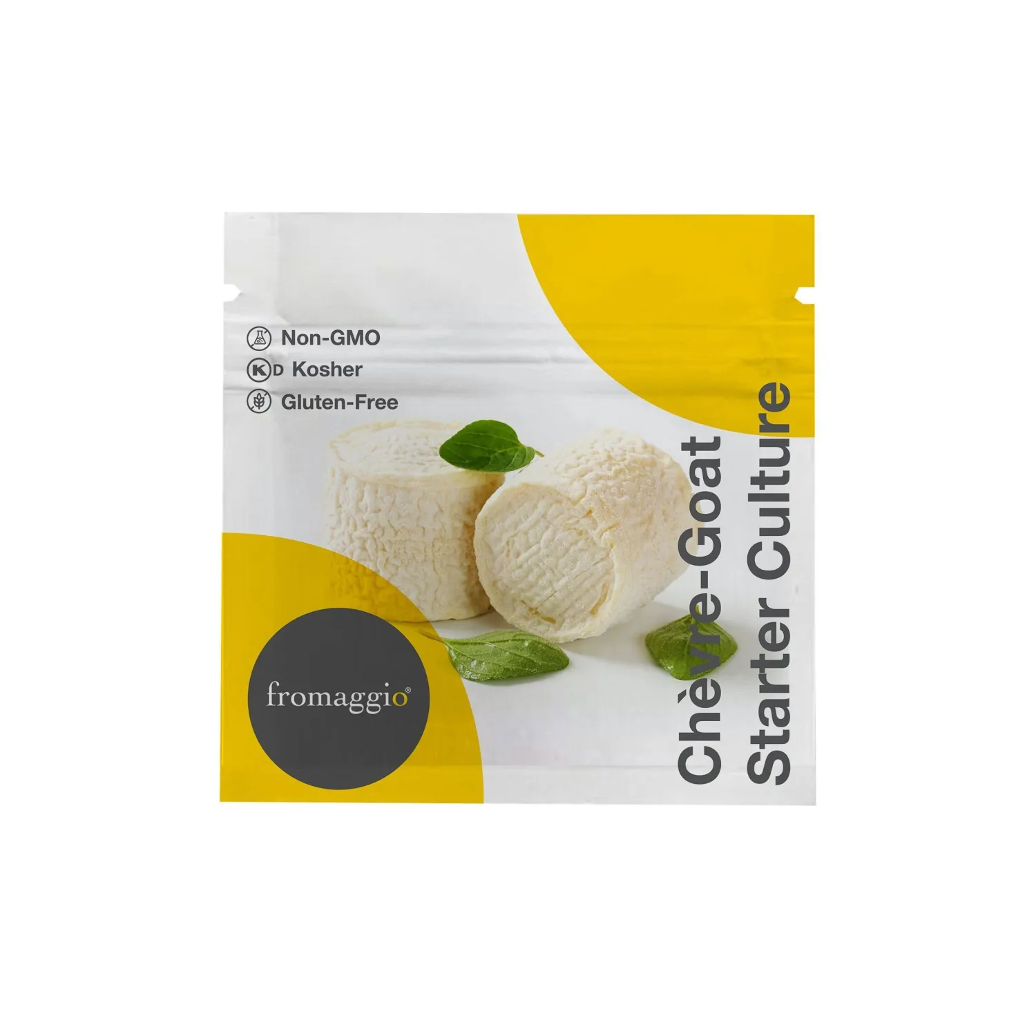 Fromaggio Chèvre Goat Cheese Starter Culture – Premium Culture for Soft Goat Cheese & Fresh Cheeses | Vegetarian, Non-GMO, Kosher, Gluten-Free. Ideal for Creamy Chèvre & More