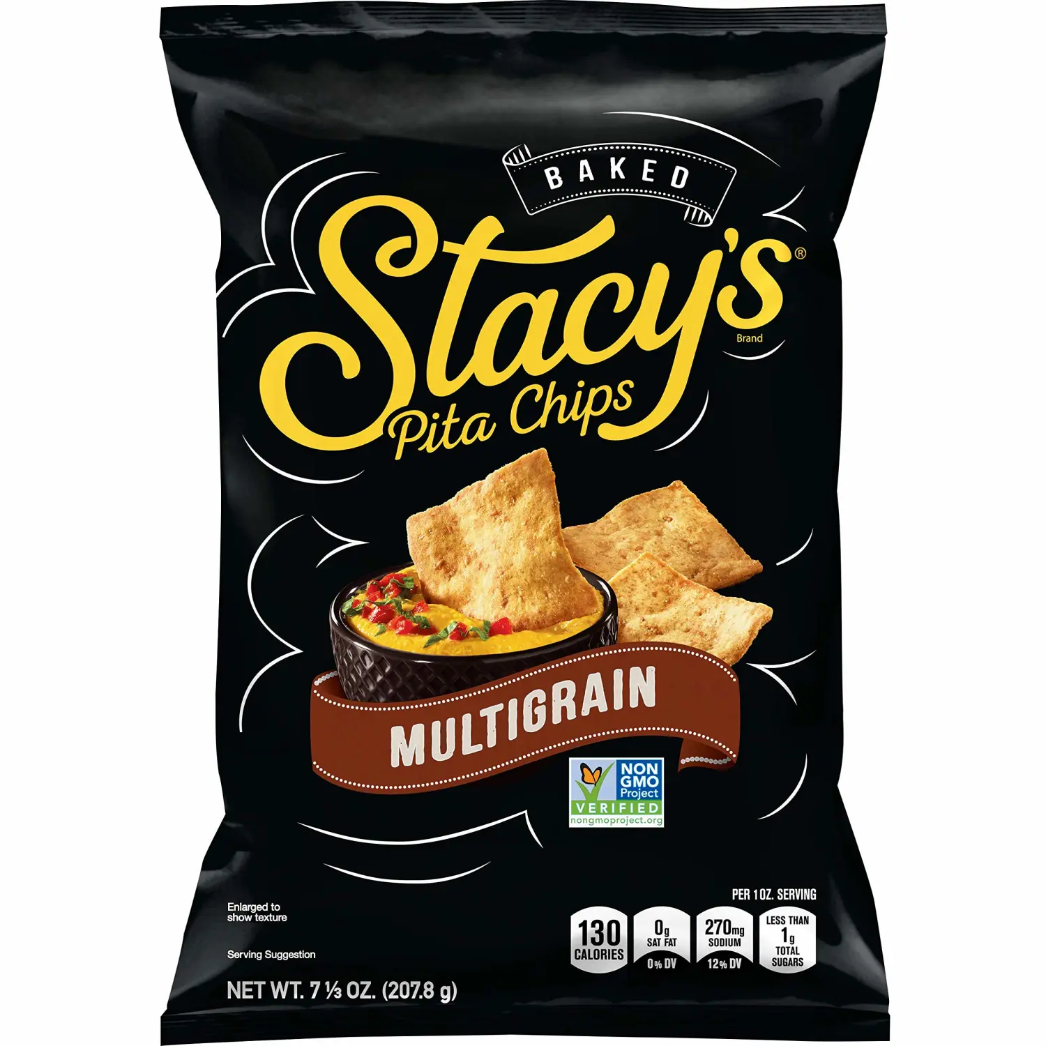Stacy's Pita Chips, Multigrain, 7.33 Ounce