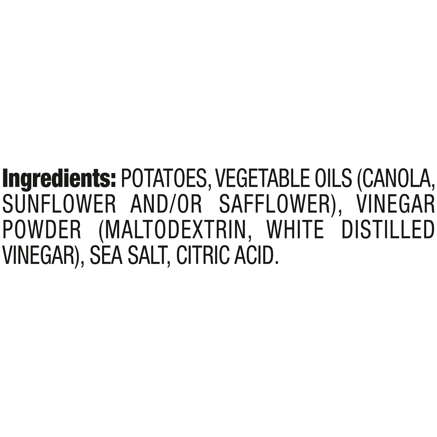 Kettle Brand Potato Chips, Air Fried Sea Salt & Vinegar Kettle Chips, 6.5 Oz Bag
