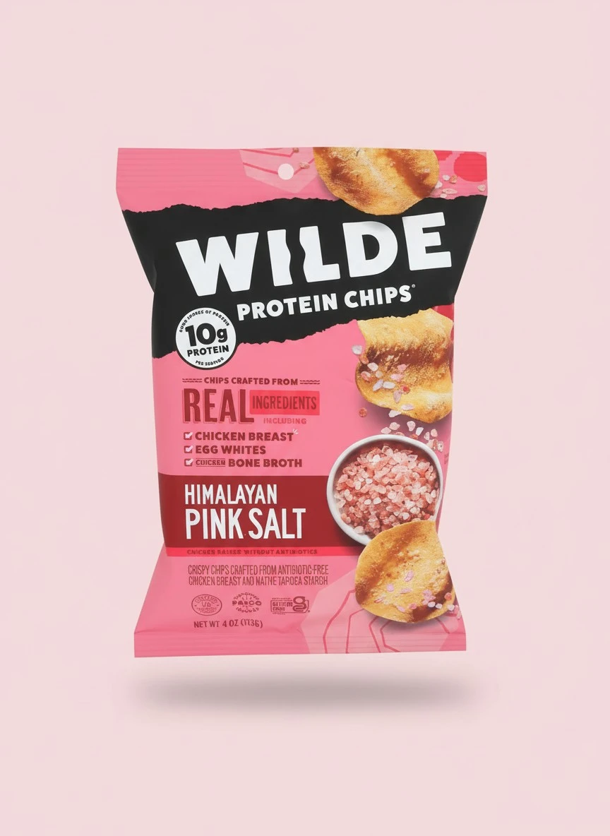 WILDE BRANDS Himalyan Pink Salt Chicken Chips, 4 OZ
