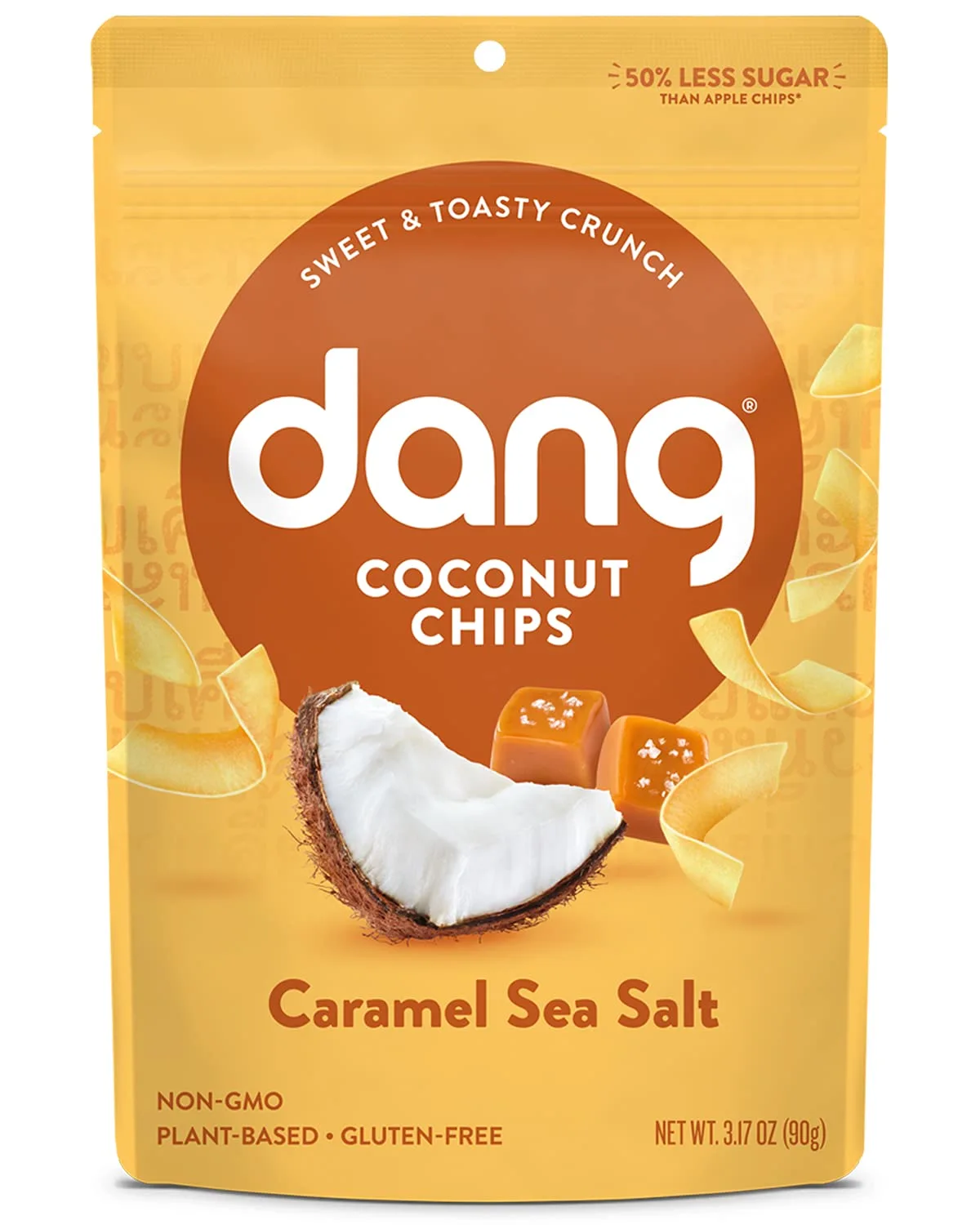 Dang Toasted Coconut Chips Caramel Sea Salt, 3.17 Oz
