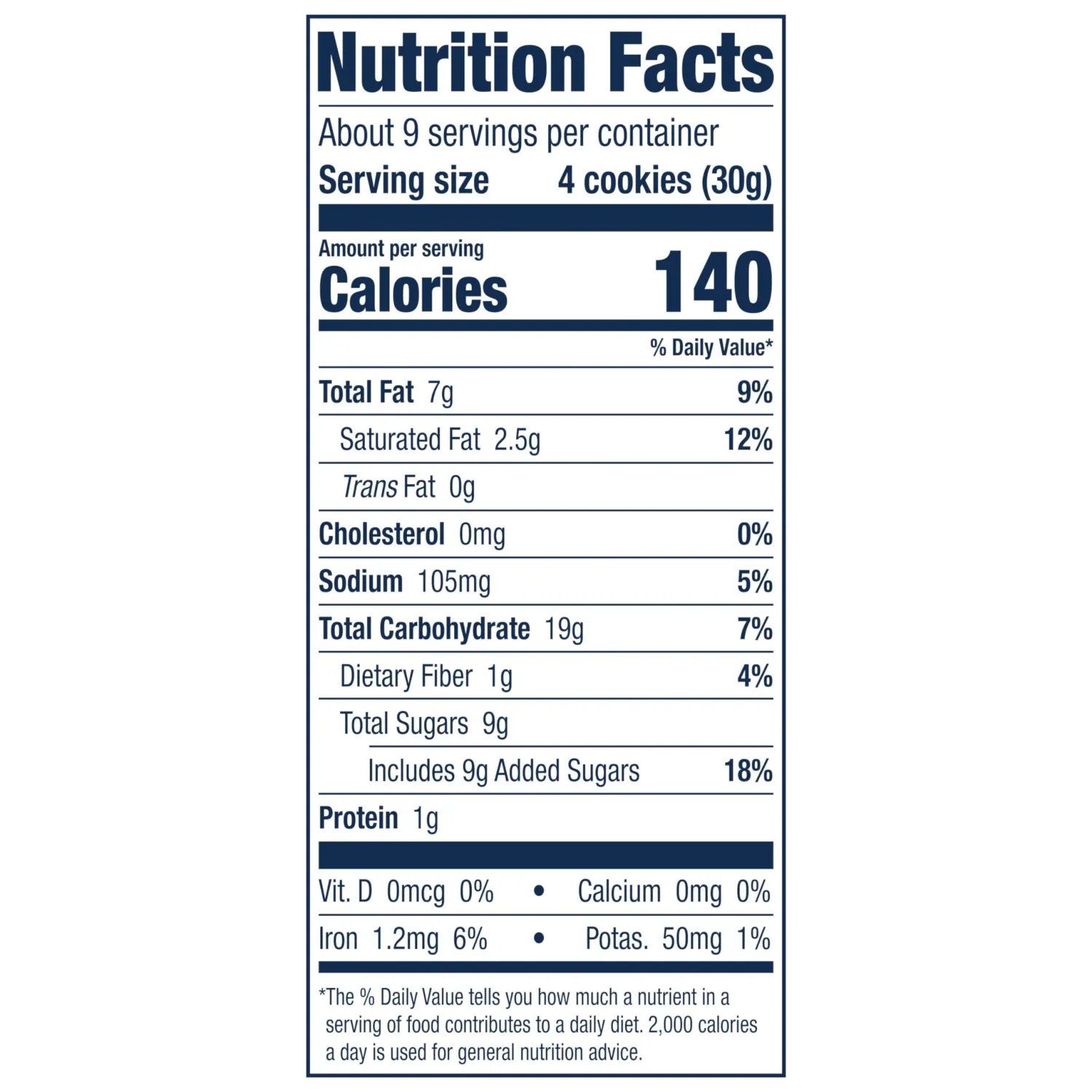Famous Amos Classic Chocolate Chip Cookies, 9 Ounce Bag