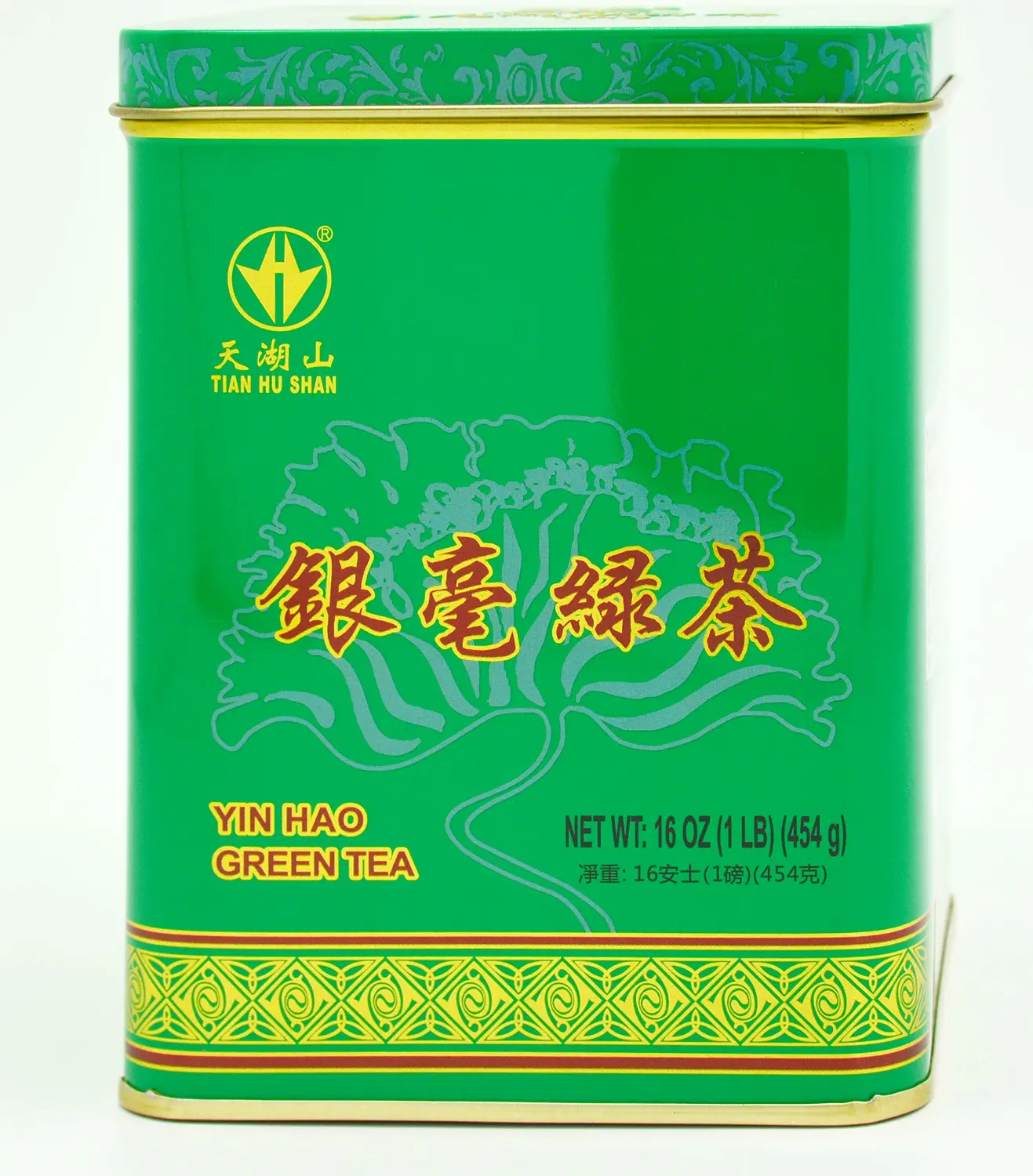 TIAN HU SHAN Premium Green Tea Loose Leaf 16 Ounce (454g)
