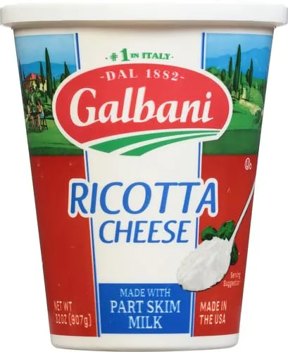 Galbani Part Skim Ricotta Cheese, 32 oz