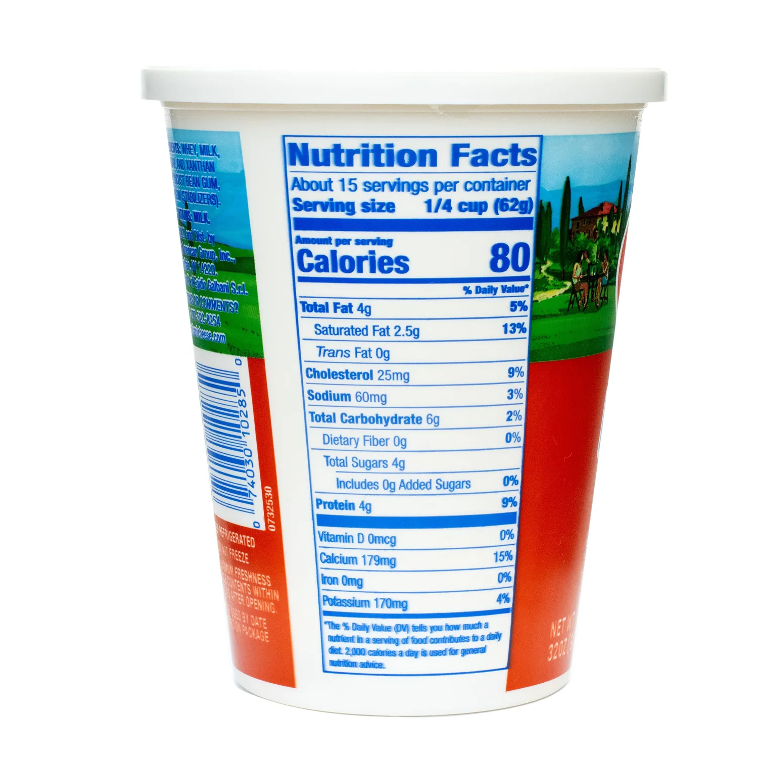 Galbani Part Skim Ricotta Cheese, 32 oz