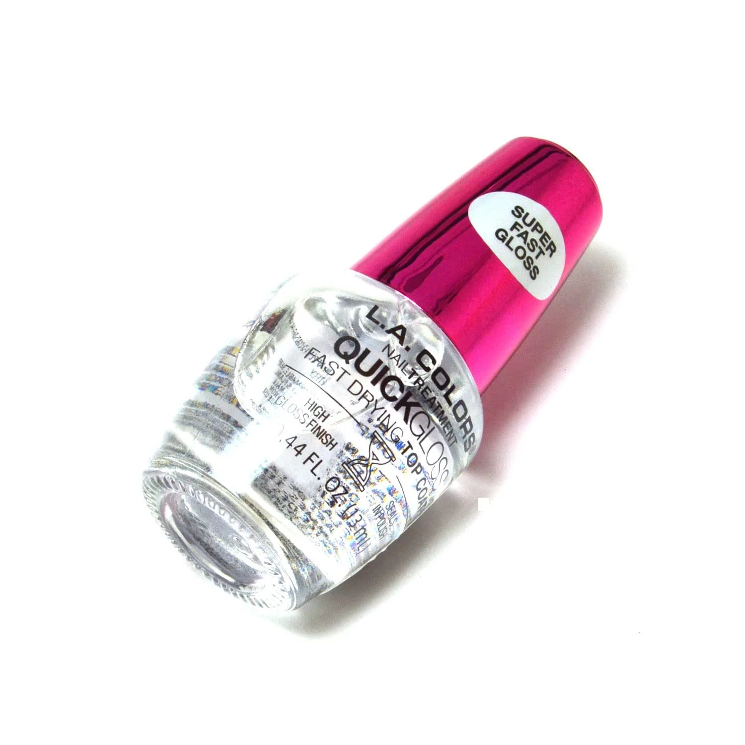L.A. COLORS Salon Fabulous Nail Treatments, Quick Gloss Fast Drying Top Coat CNL522