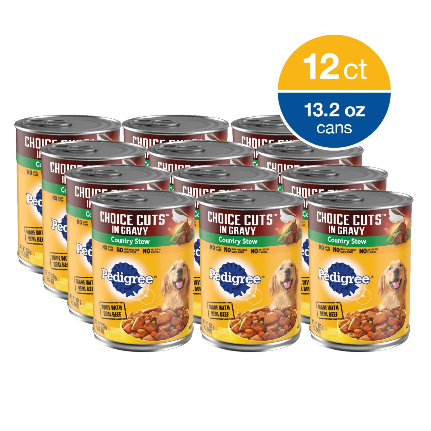 Pedigree Choice Cuts Dog Food - Country Stew - 13.2 Oz - 12 Pk