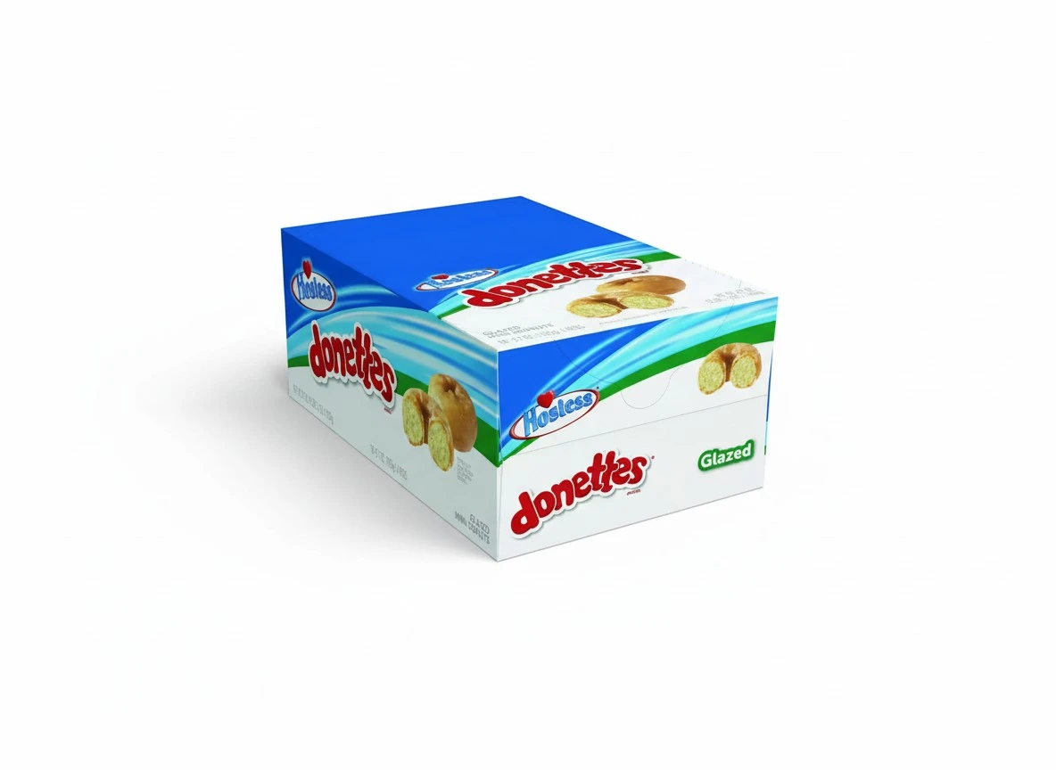 Hostess Donettes Mini Donuts Glazed, 37 Oz