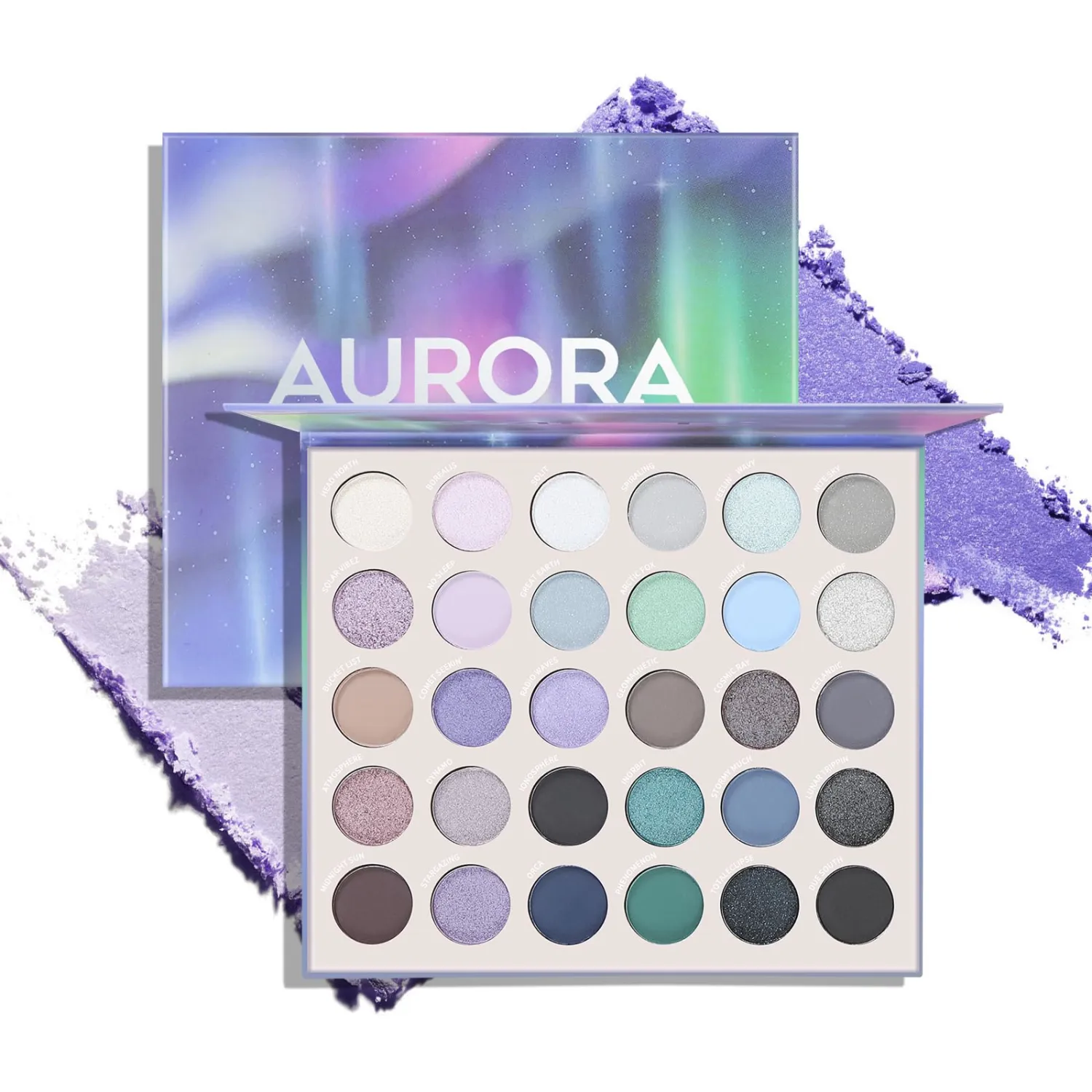 Eyeshadow Palette 30 Pigmented Matte Shimmer Eye Shadow Makeup Palette Glitter Long Lasting Waterproof