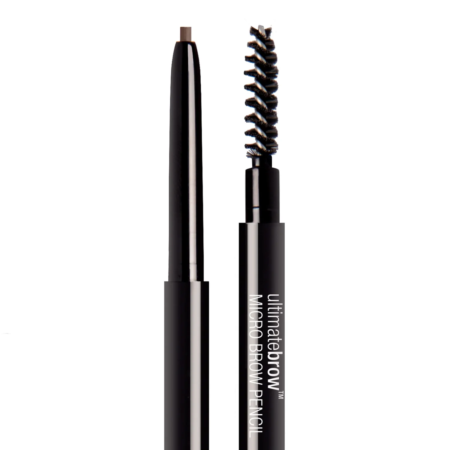 wet n wild Ultimate Brow Micro Eyebrow Retractable Pencil Bundle, Ash Brow Ultra Fine 1.5mm Tip & Soft Brown Ultra Fine 1.5mm Tip