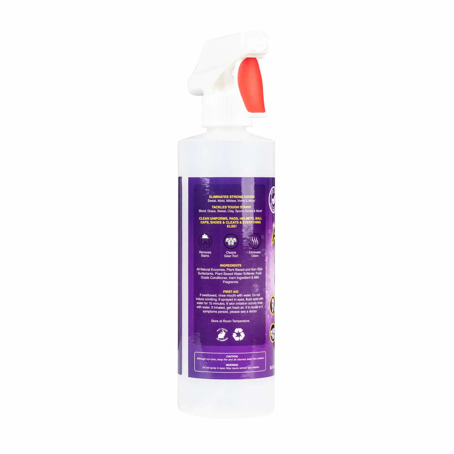 AthletX Amazing laundry detergent liquid Sports Wear Stain & Odor Remover - Grass, Blood & Sweat Stains & Odors - Workout Clothes - Natural Enzymes - USA Made