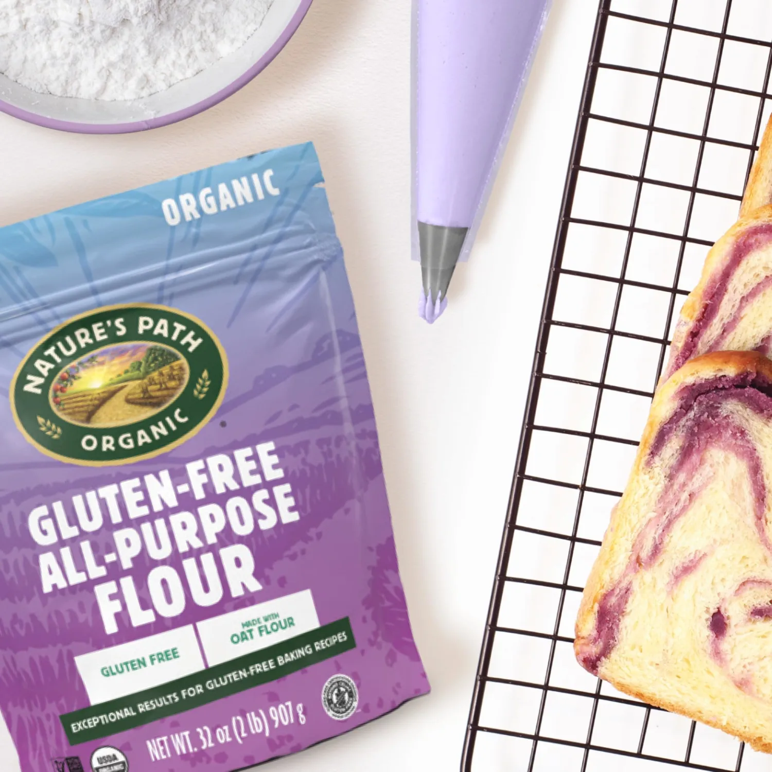 Nature's Path Organic All-Purpose Flour, 32 oz (Pack of 1), Gluten Free, Non-GMO