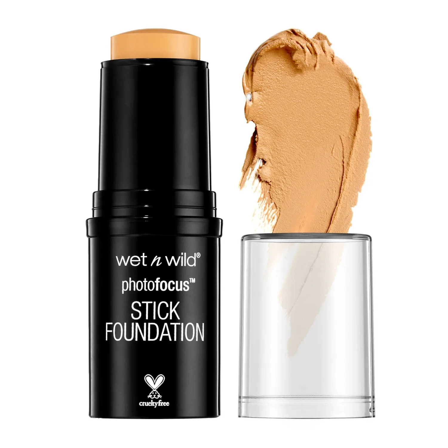 wet n wild Photo Focus Matte Foundation Stick Makeup, Soft Beige | Vegan & Cruelty-Free