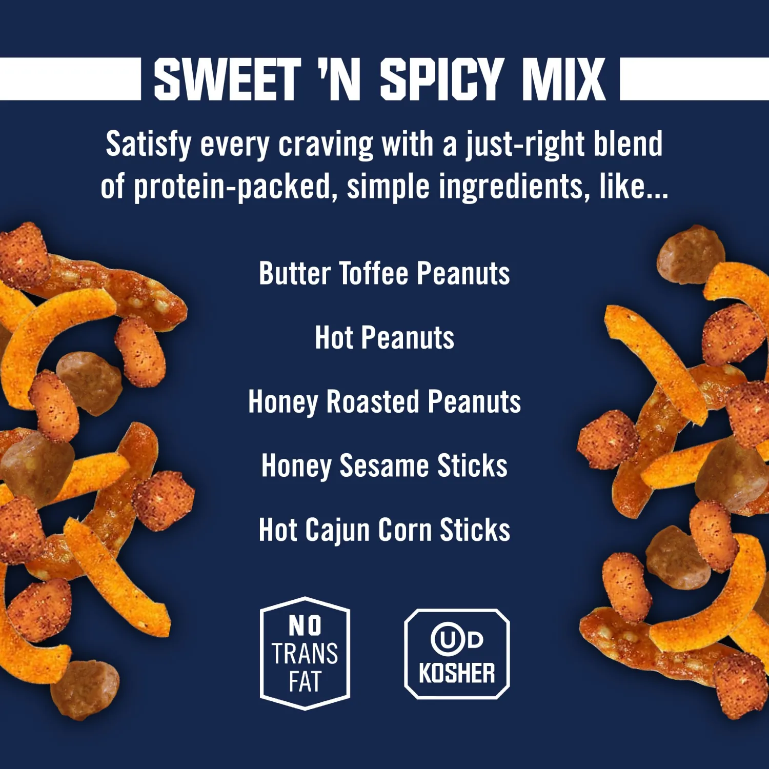 Kar’s Nuts Sweet 'N Spicy Trail Mix, 28 oz – Resealable Pouch (Pack of 1), Gluten-Free Snack Mix