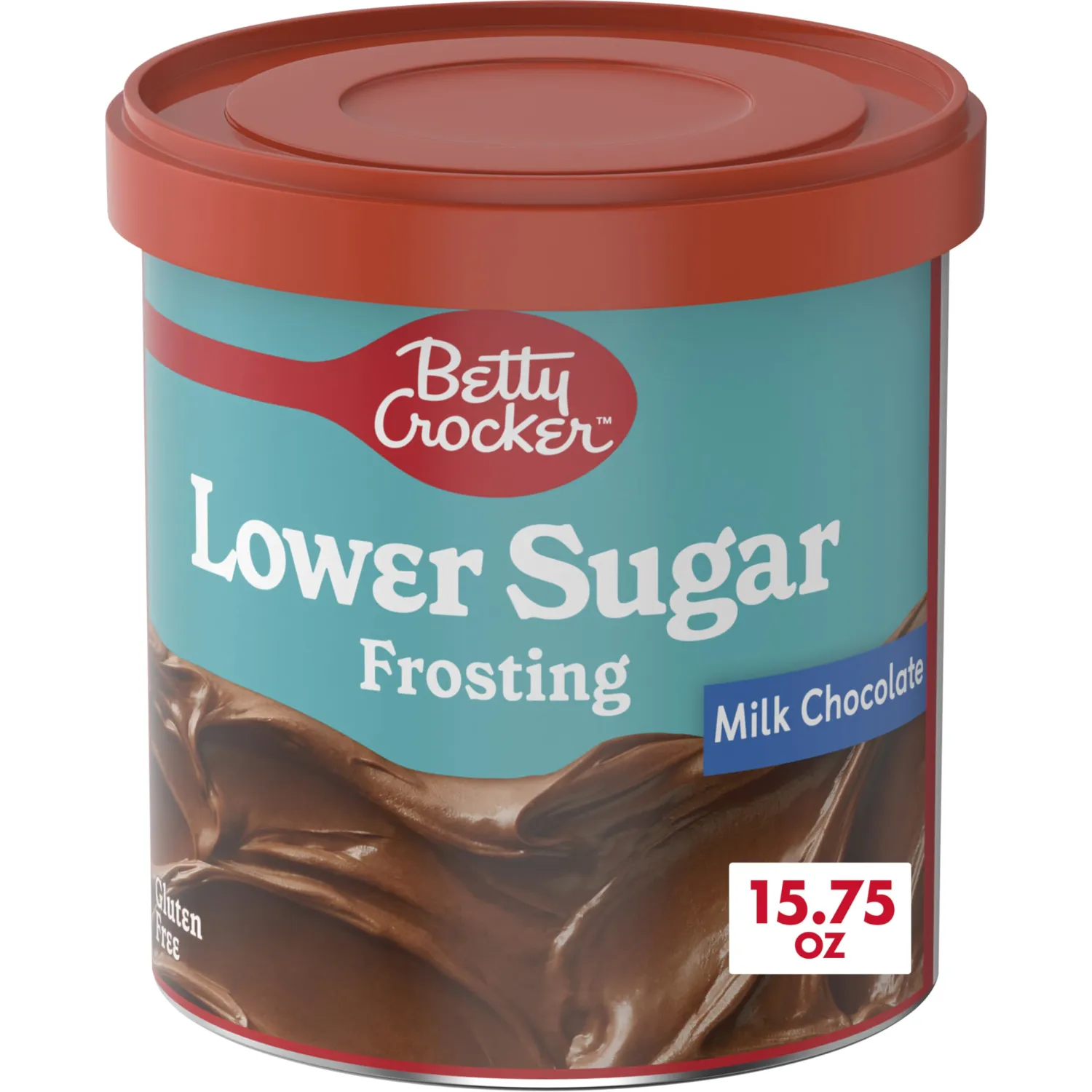 Betty Crocker Lower Sugar Frosting, Milk Chocolate Flavored, 15.75 oz